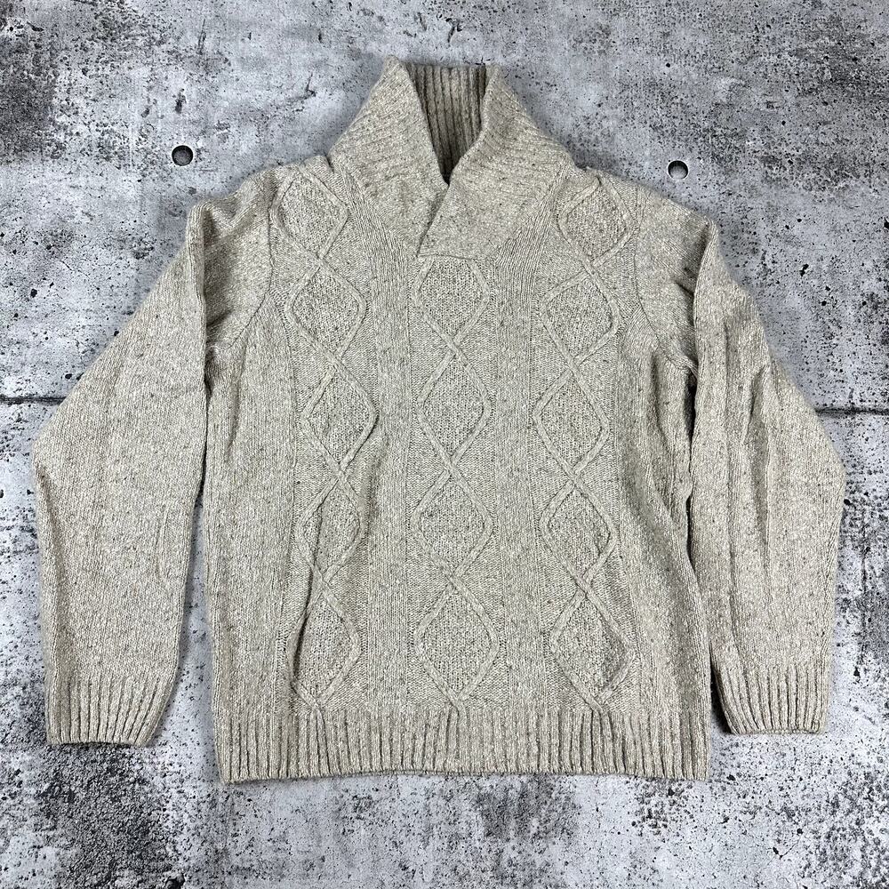 Luca Nobili Italian Wool Sweater Size XL Made in Italy